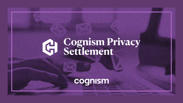 Cognism Privacy Settlement image