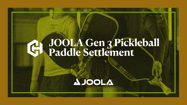 JOOLA Gen 3 Pickleball Paddle Settlement image