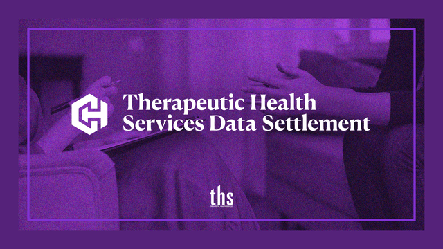 Therapeutic Health Services Data Settlement image